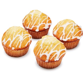 Morrisons Muffins, Iced Lemon