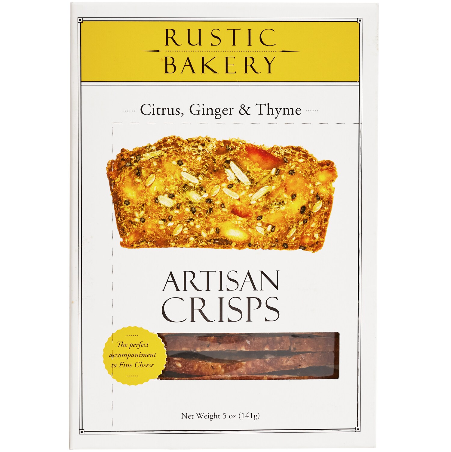 Rustic Bakery Crisps, Citrus Ginger