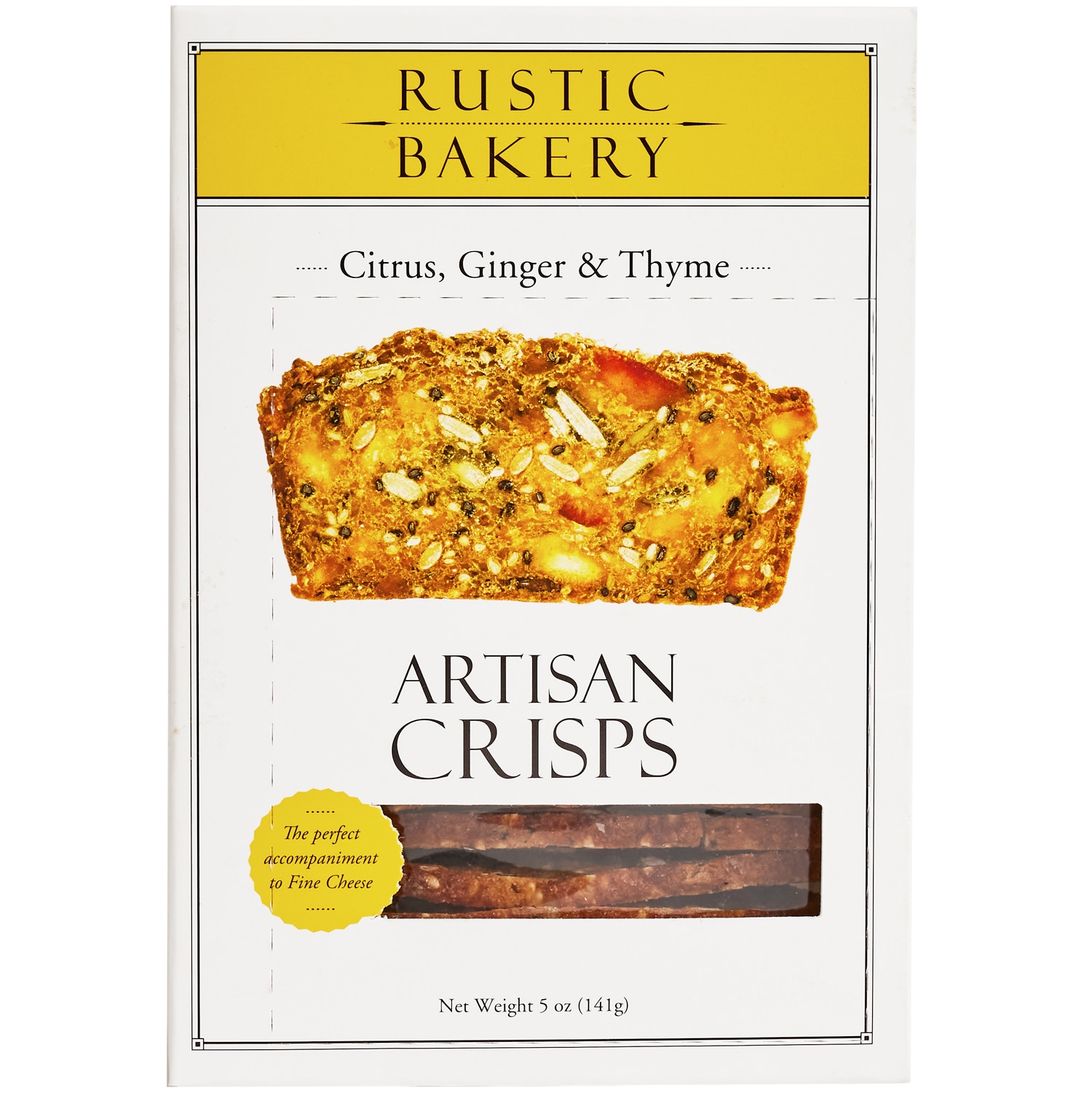 Rustic Bakery Crisps, Citrus Ginger