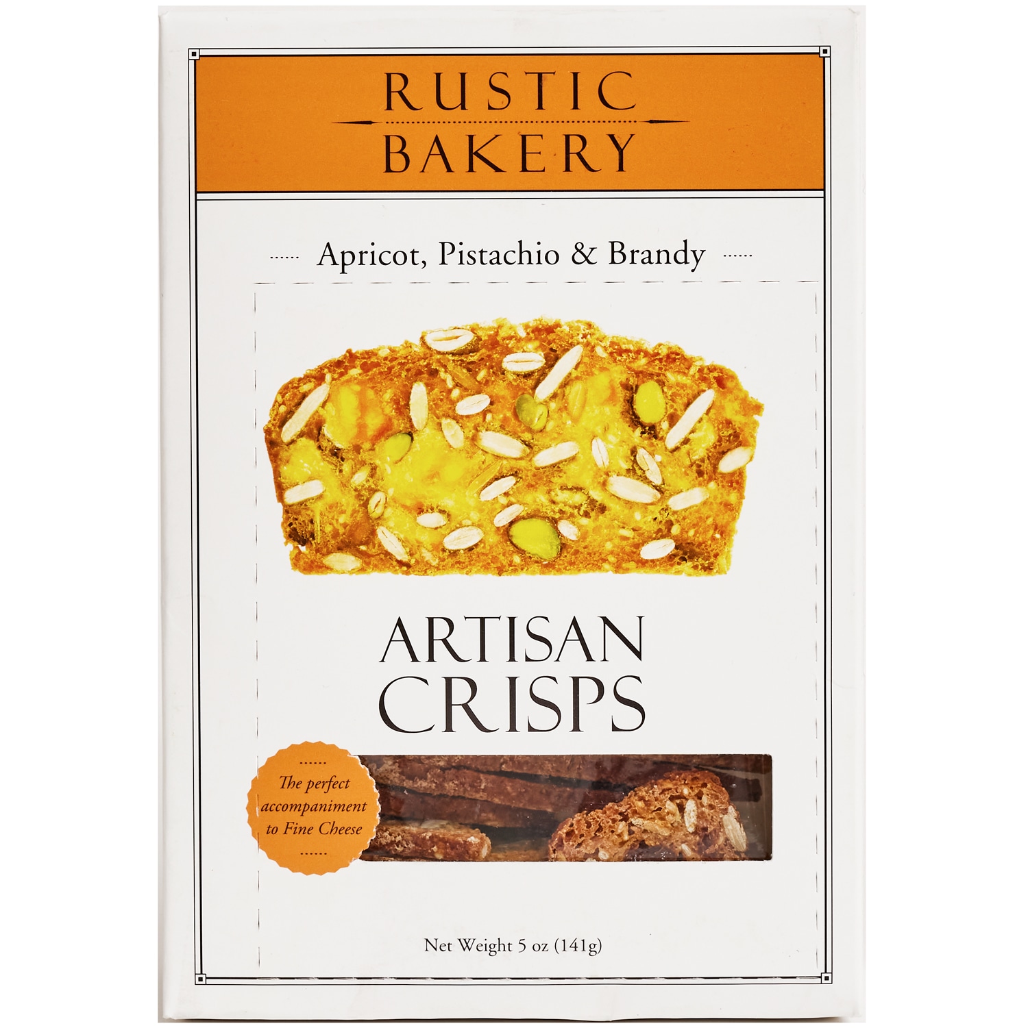 Rustic Bakery Crisps, Apricot Pistachio