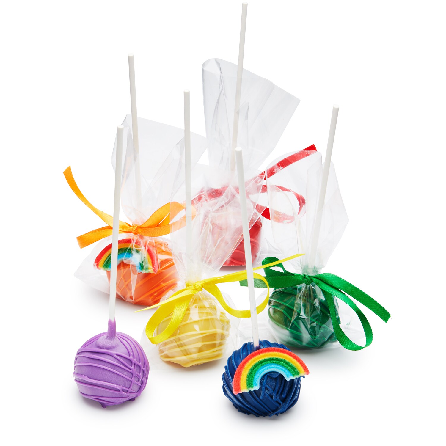 Sully Van Rainbow Cake Pops