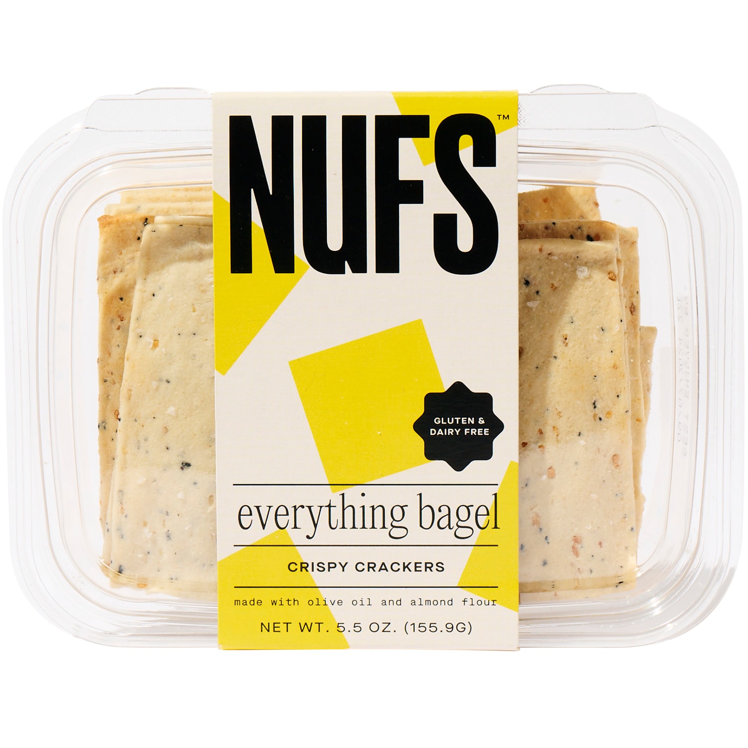 NUFS Everything Bagel Crispy Cracker