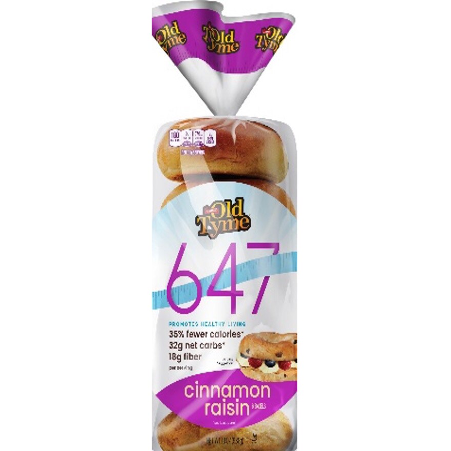 Schmidt Old Tyme 647 Cinnamon Raisin Bagels