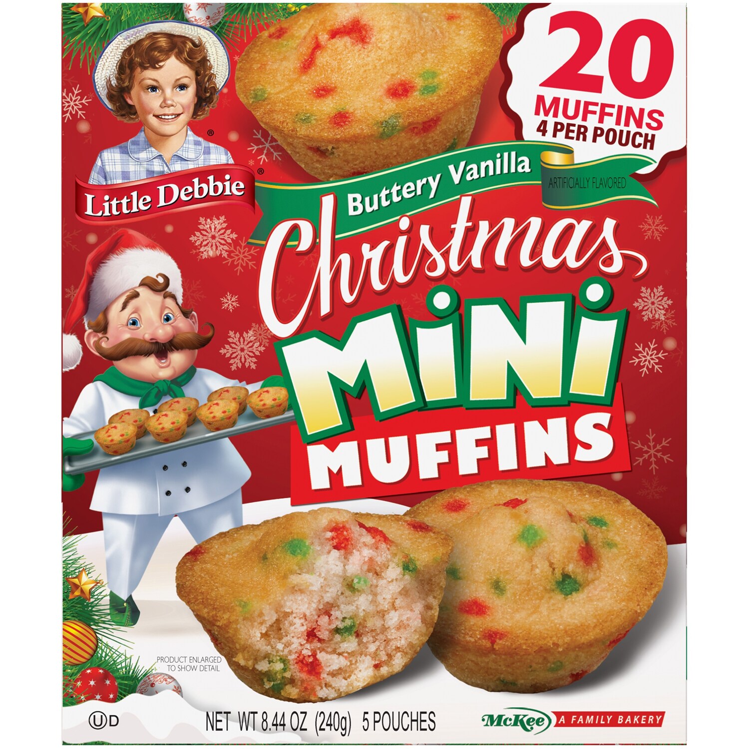 Little Debbie Christmas, Mini Muffins