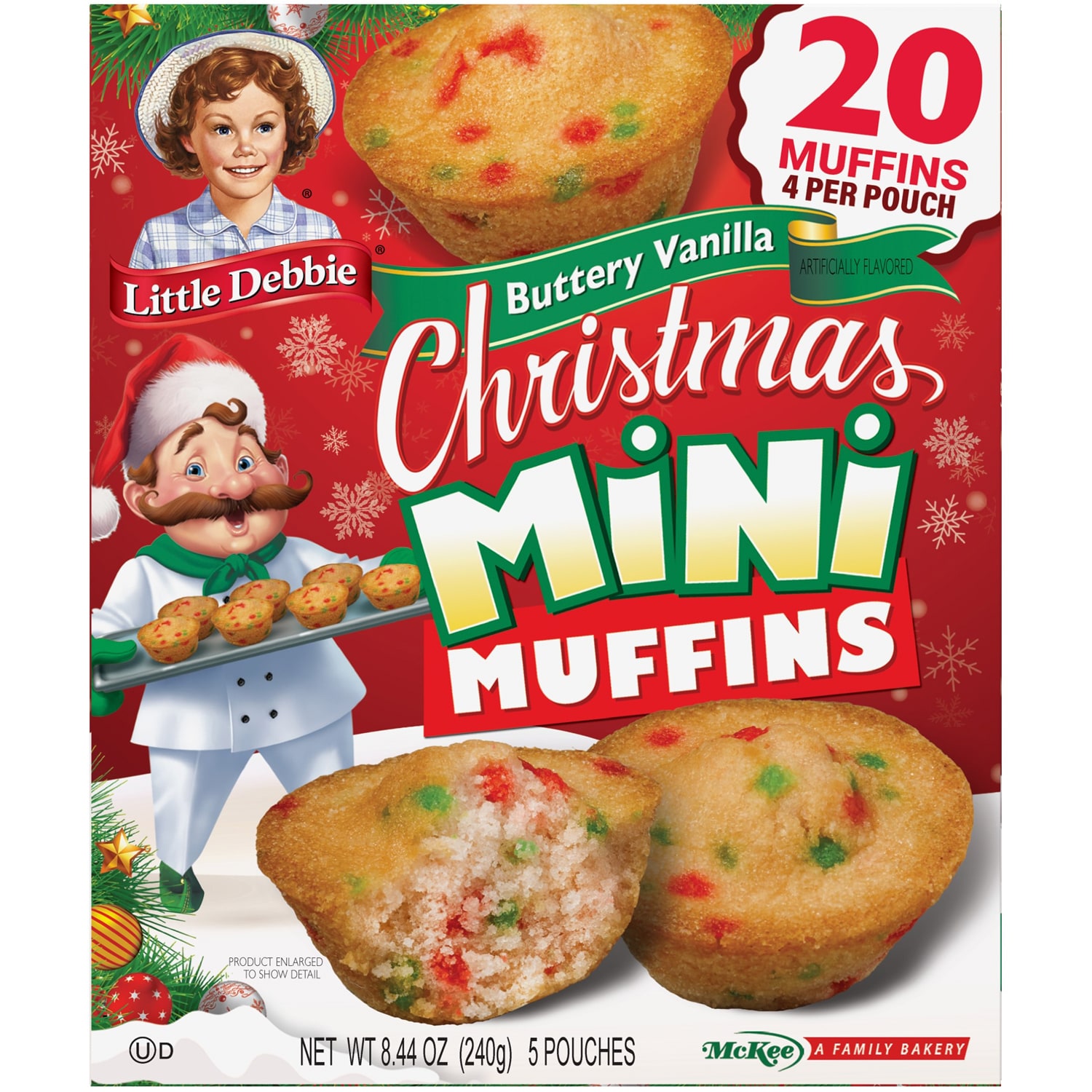 Little Debbie Christmas, Mini Muffins