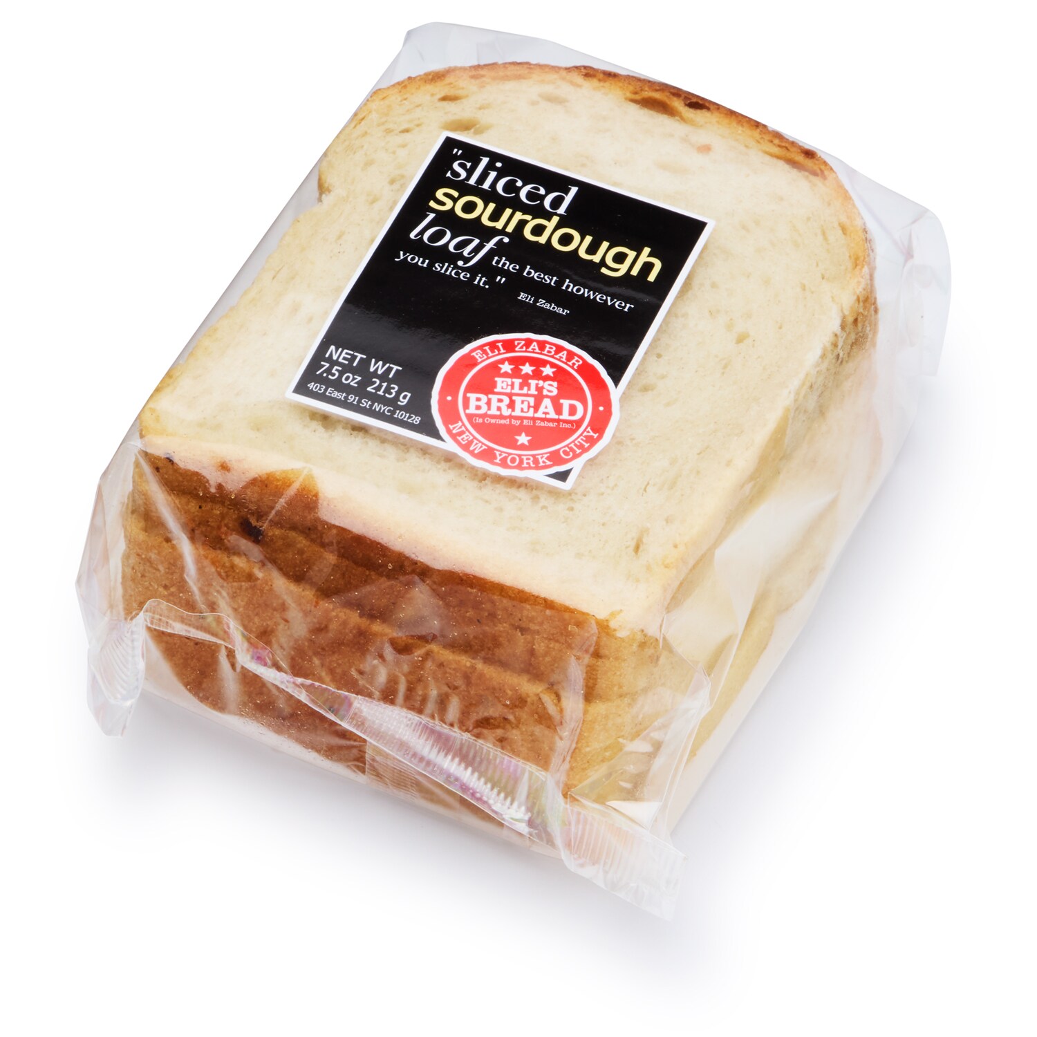 Sliced, Bachelor Loaf Sourdough Bread