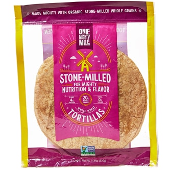 One Mighty Mill Stone-Milled, Whole Wheat Tortillas