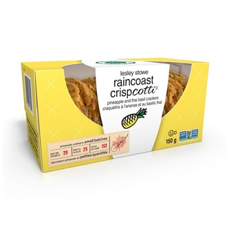 Lesley Stowe Raincoast Crispcotti, Pineapple Thai 