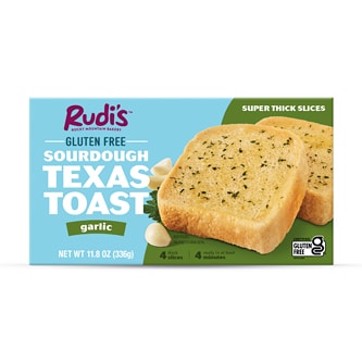 Rudi's Gluten-Free Texas Toast, Garlic, , Frozen