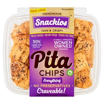 Snackios Pita Chips, Everything