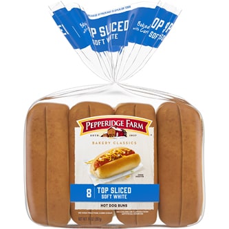 Pepperidge Farm Classic Top Sliced Hot Dog Buns