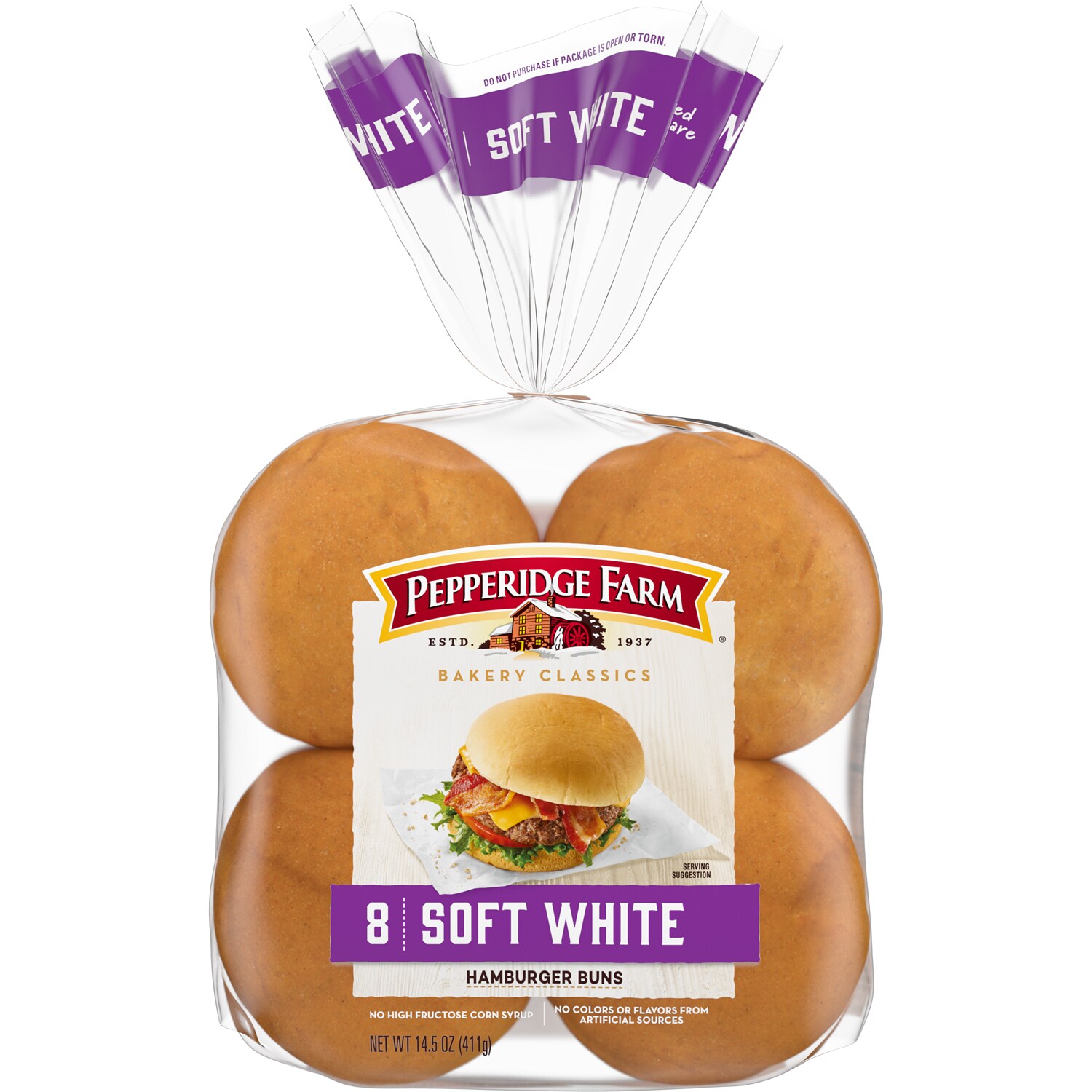 Pepperidge Farm Classic Soft White Hamburger Buns