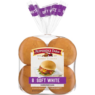 Pepperidge Farm Classic Soft White Hamburger Buns
