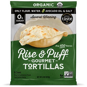 Rise & Puff Organic Tortillas 