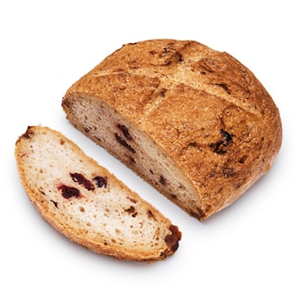 3x3 Kitchen Gluten-Free Cranberry Walnut Sourdough, Frozen