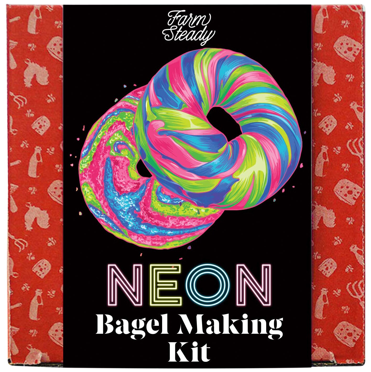 FarmSteady Neon Bagel Making Kit