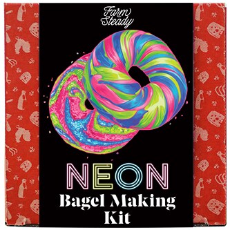 FarmSteady Neon Bagel Making Kit