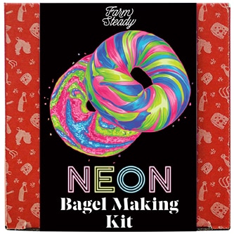 FarmSteady Neon Bagel Making Kit