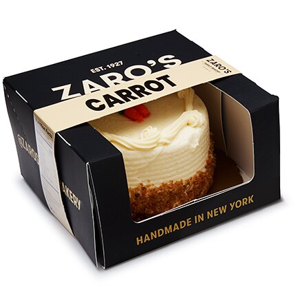 Zaros Family Bakery Carrot Cake, Frozen, image 2 of 2 slides