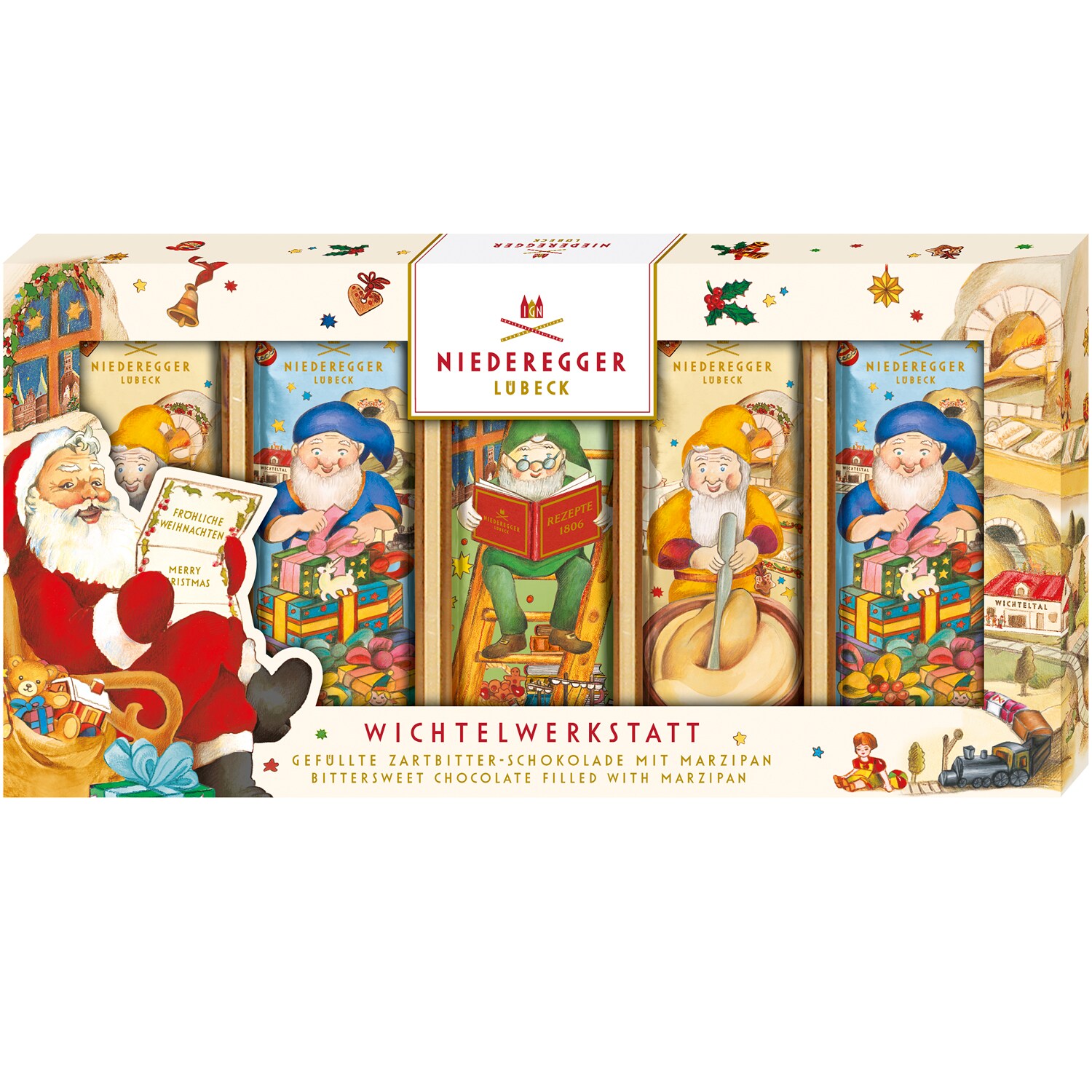 Niederegger Marzipan Mini Loaves, "Elves' Workshop"