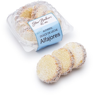 Starbakers Alfajores Cookies, Argentinian Dulce De Leche