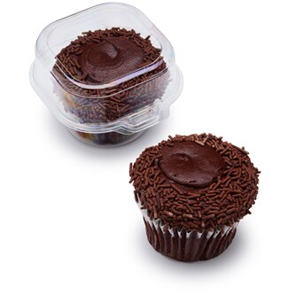 MufnStuf Chocolate Fudge, Sprinkle Cupcake