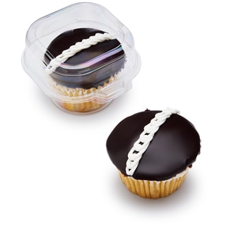 MufnStuf Black & White Cupcake
