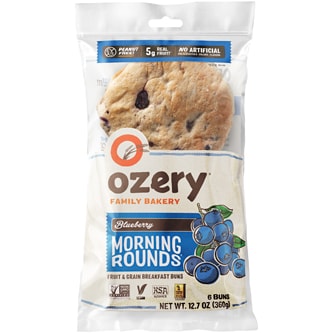 Ozery Bakery Morning Rounds, Blueberry, Frozen