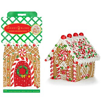 Bakery Bling Red & Green Mini House