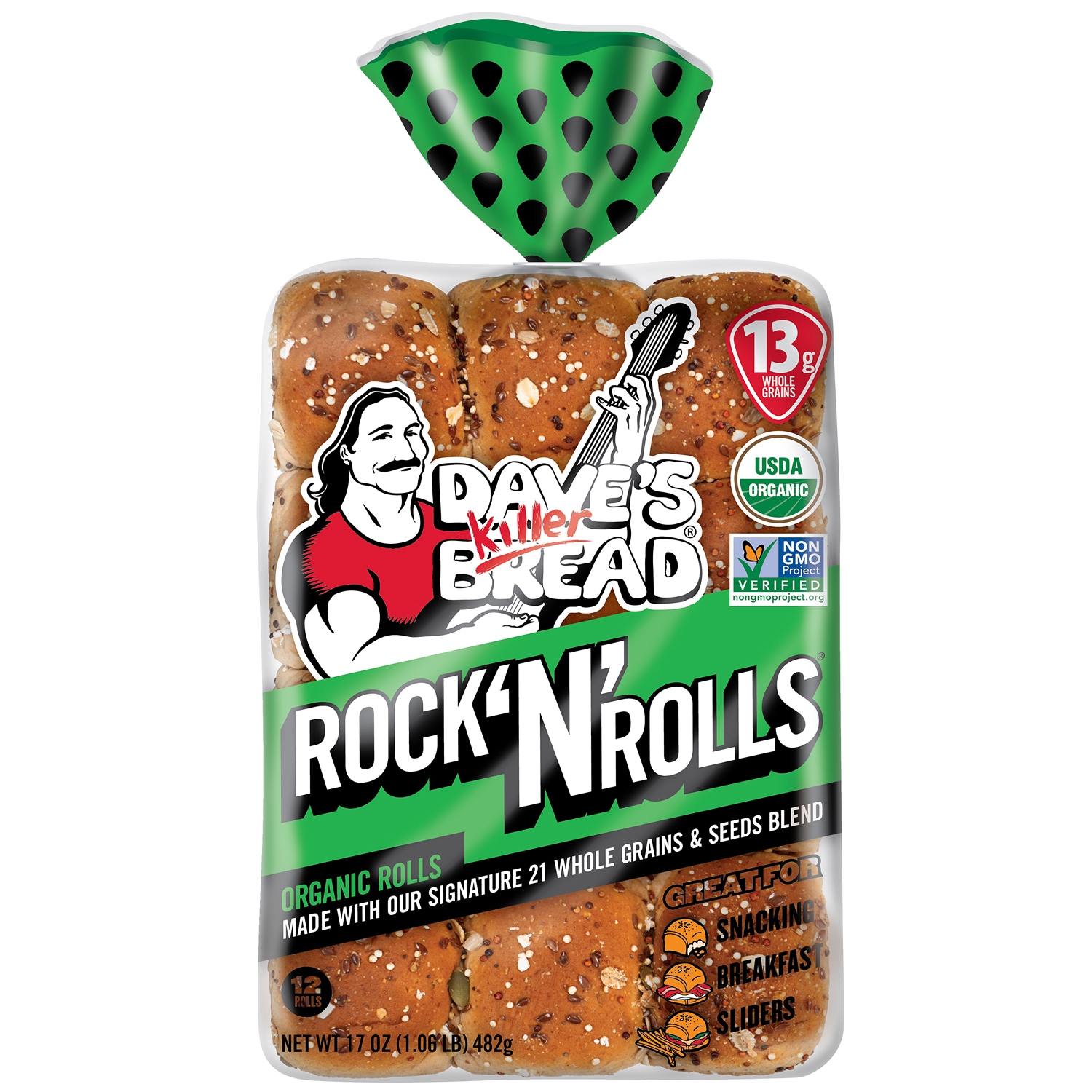 Dave's Killer Bread Rock N Rolls 