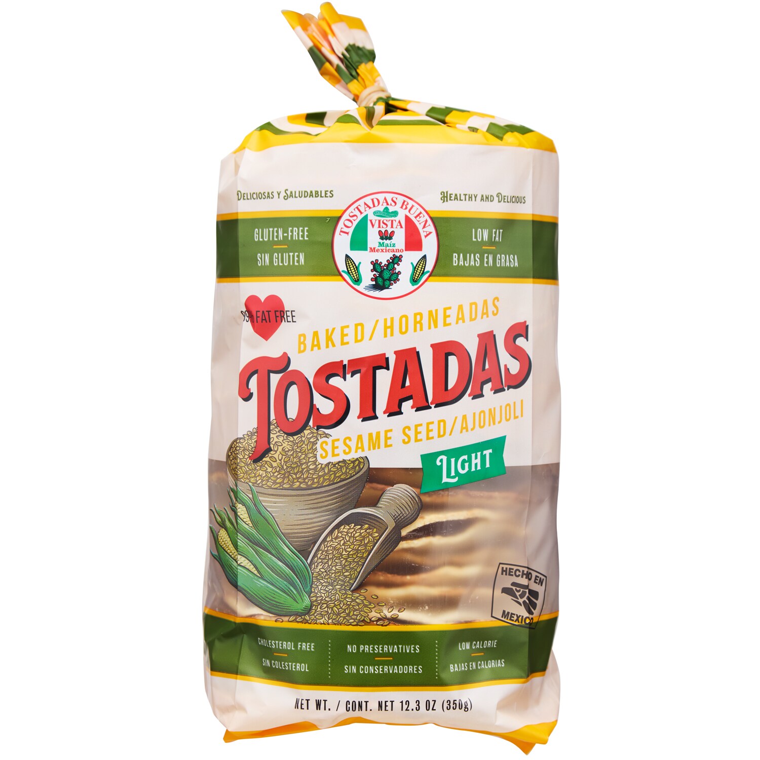 Tostadas Buena Vista Sesame Seed, light