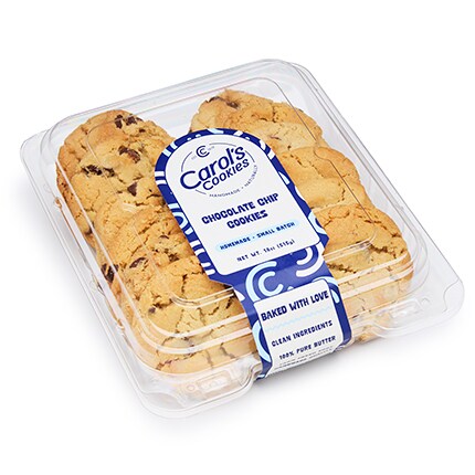 Carols Cookies Chocolate Chip, Frozen, image 2 of 2 slides