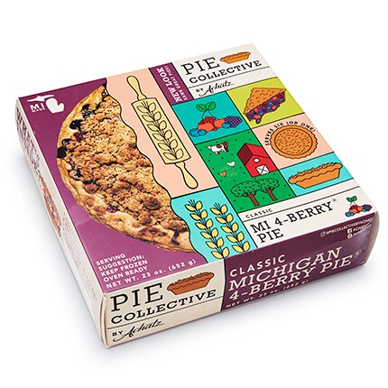 Pie Collective Take Bake Mixed Berry Pie, Frozen, image 2 of 2 slides