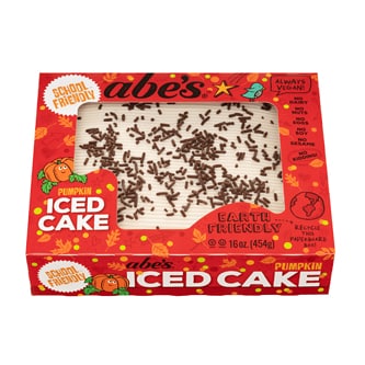Abe's Pumpkin Iced Cake, Frozen