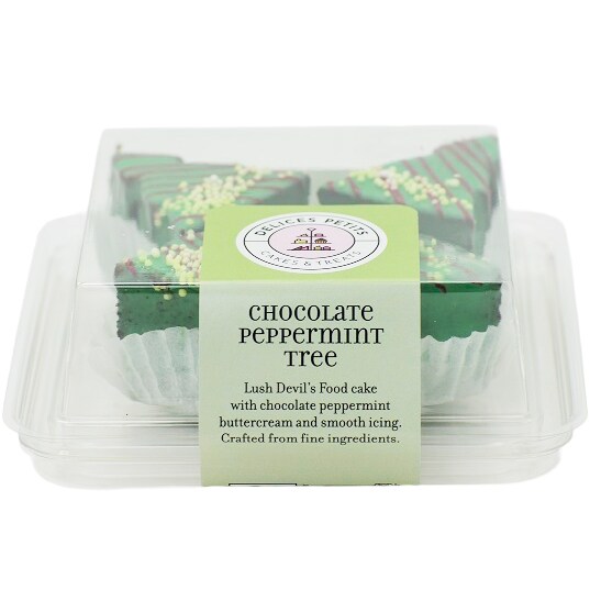 Delices Petits Chocolate Peppermint Tree, Frozen