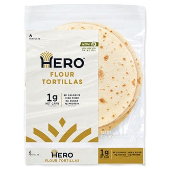 Hero Bread 8" Tortilla, Frozen