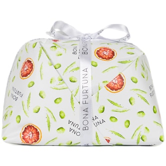 Bona Furtuna Organic Blood Orange & Olive Oil Panettone