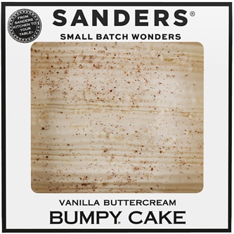 Sanders Vanilla Buttercream Bumpy Cake