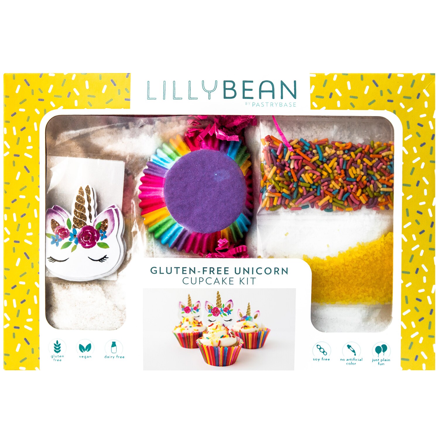 Lilly Bean Unicorn Cupcake Kit