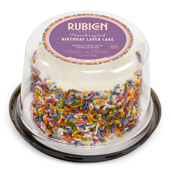 Rubicon Bakers Birthday Layer Cake                      