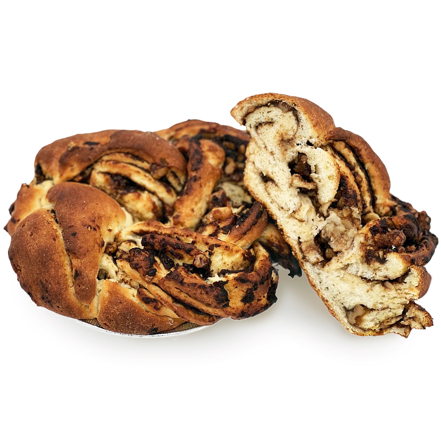 3X3 Kitchen Gluten-Free Cinnamon Walnut Raisin Babka, Frozen