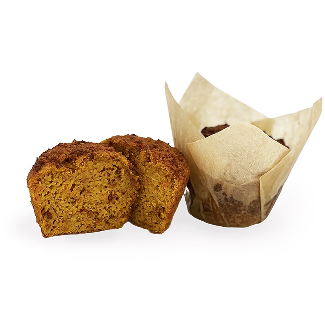 3X3 Kitchen GF & Dairy-Free Carrot/Turmeric Muffins, 2pk Frozen