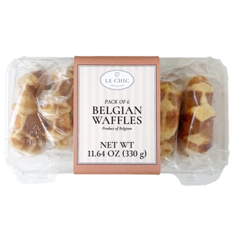 Le Chic Patissier Belgian Waffles, Frozen