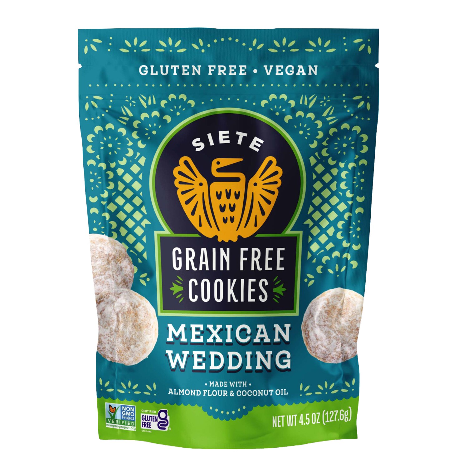 Siete Grain Free Cookies, Mexican Wedding