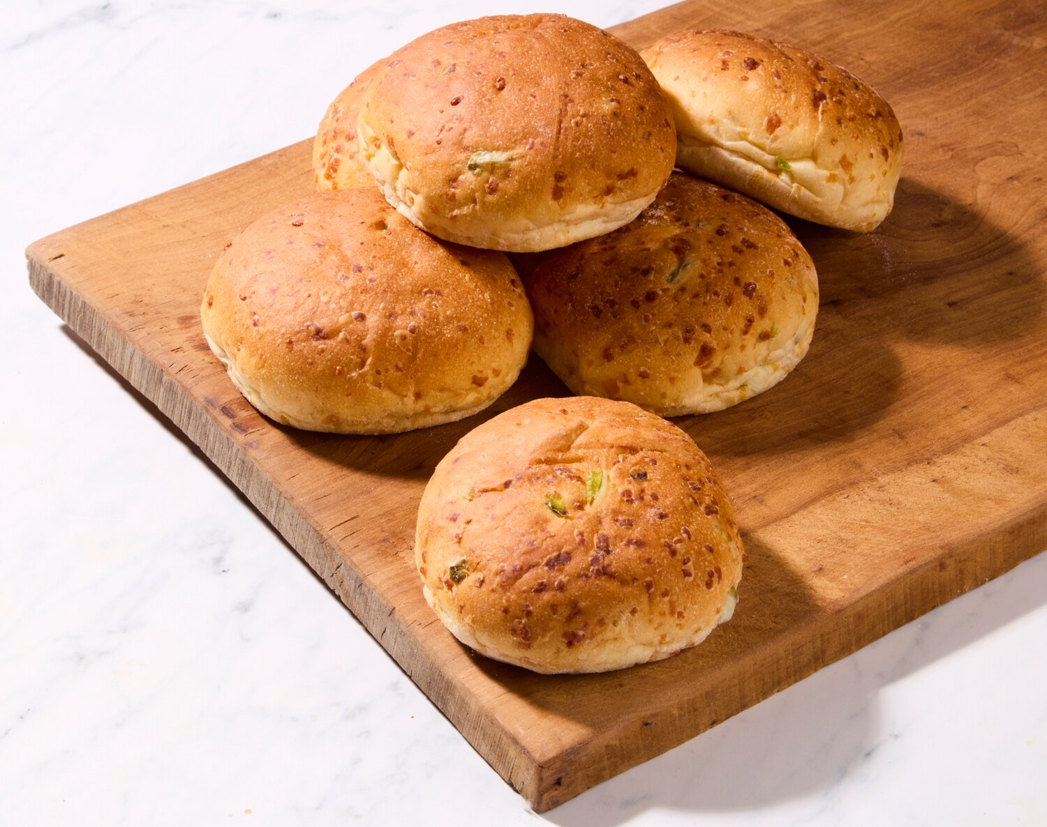 The Bread Gal Bakery Jalapeno Cheddar Sandwich Rolls, image 2 of 2 slides