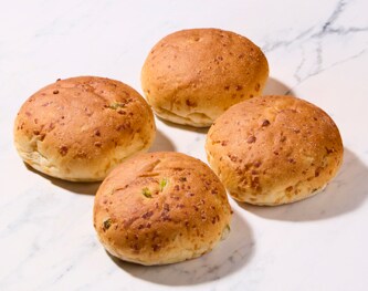 The Bread Gal Bakery Jalapeno Cheddar Sandwich Rolls
