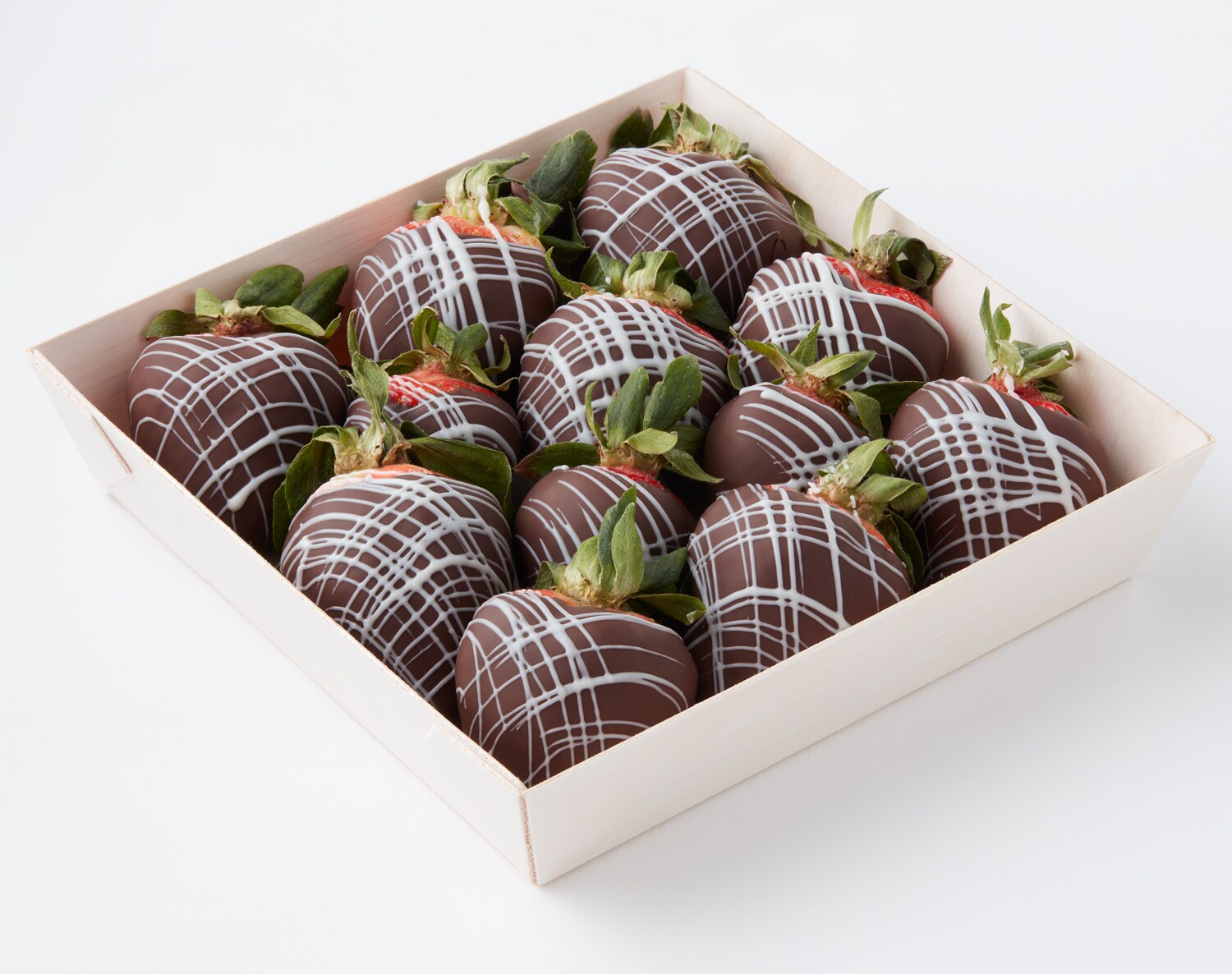 Dark Chocolate-Covered Strawberry Platter