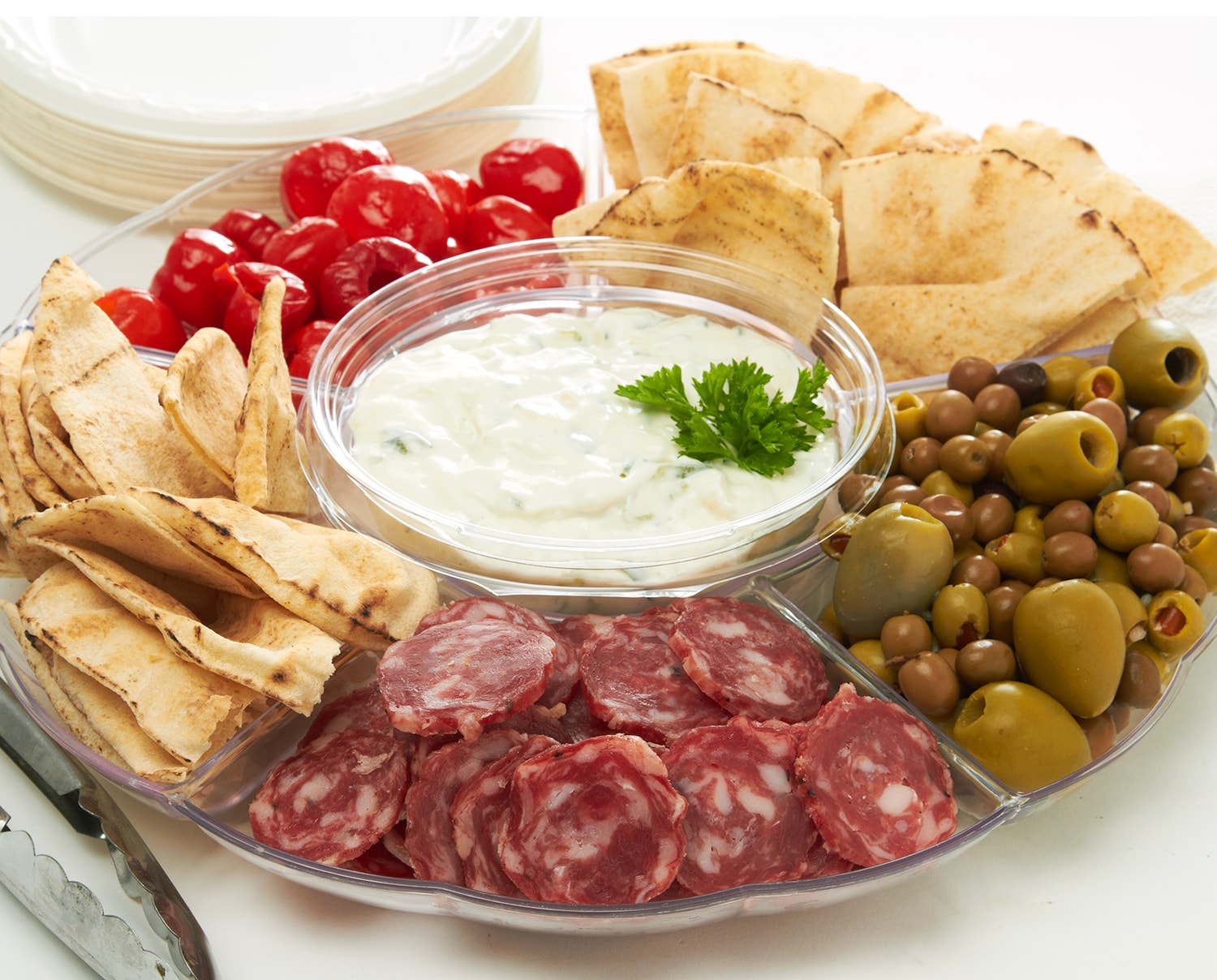 FreshDirect Tzatziki Mezze Platter