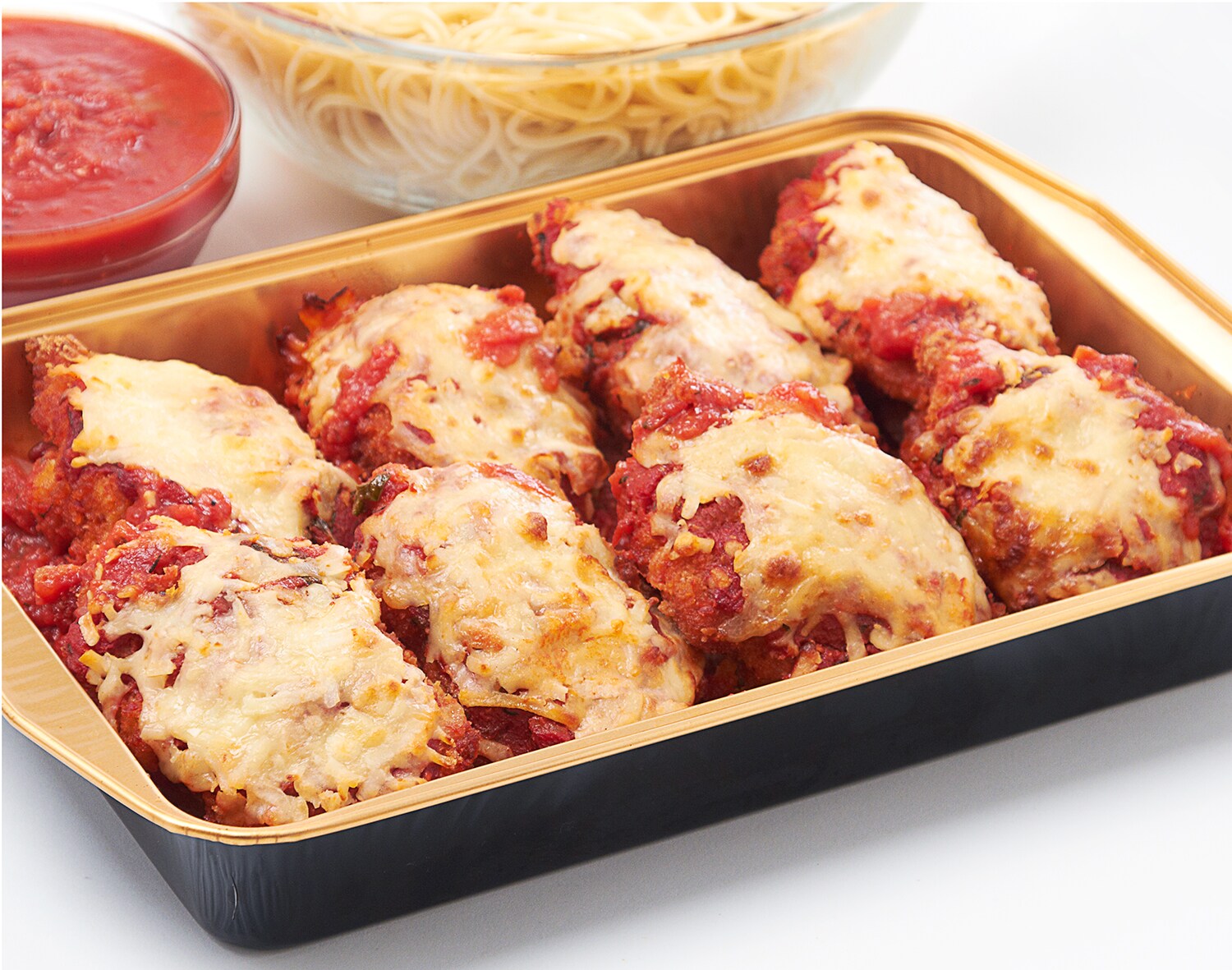 FreshDirect Chicken Parmesan w/ Spaghetti