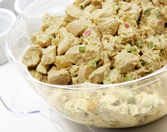 FreshDirect Curried Chicken Salad Bowl
